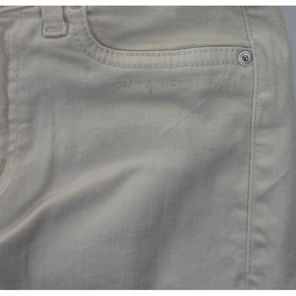 Ética Skinny Jeans Women's Cream Eco Stretch Denim - Size 27 - NWT - Picture 6 of 13